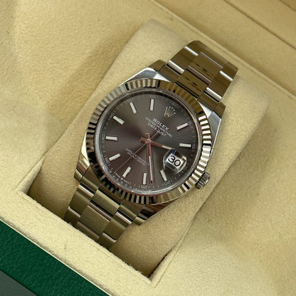 Rolex Datejust 41 126334 Grau Index Oyster 2025