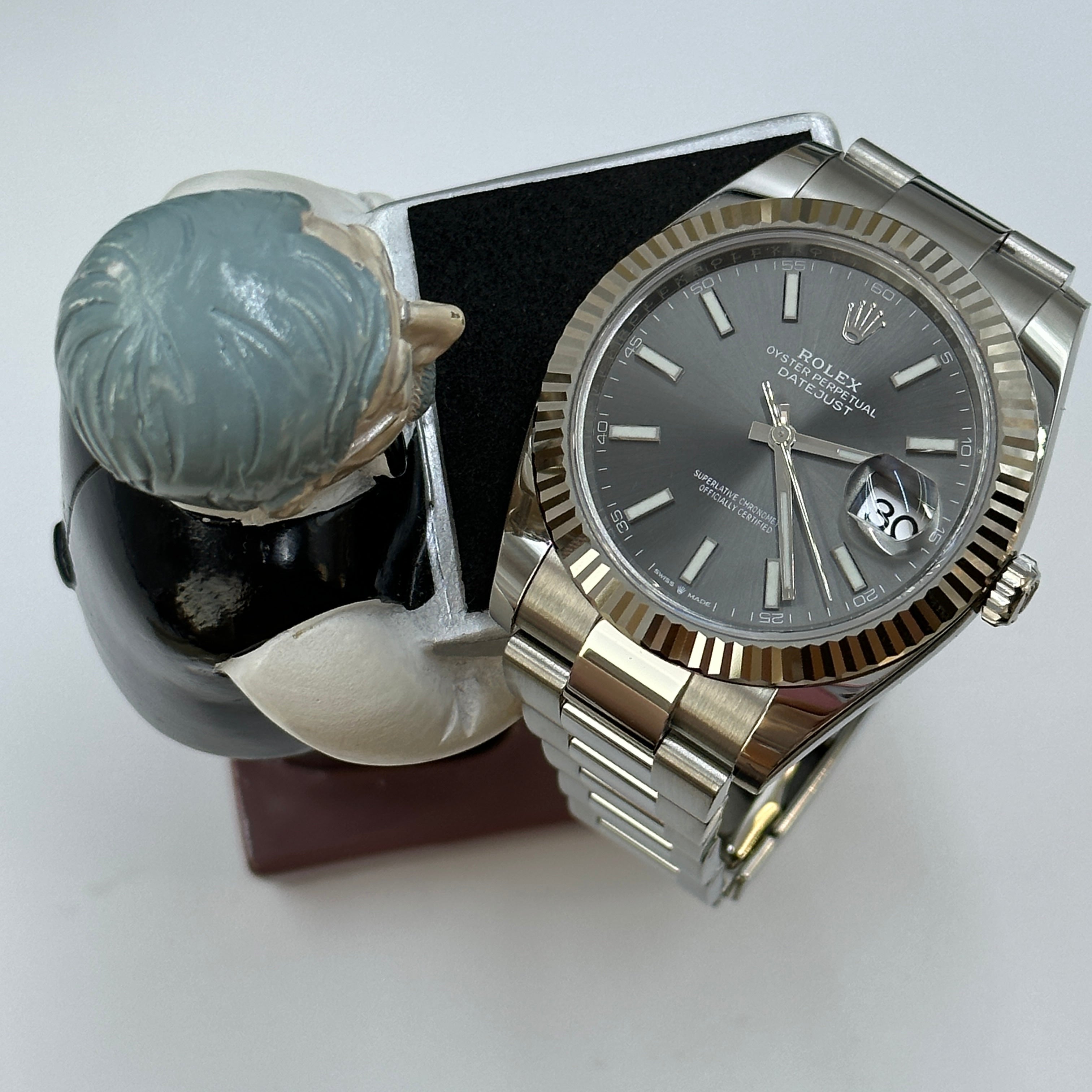 Rolex Datejust 41 126334 Grau Index Oyster 2025
