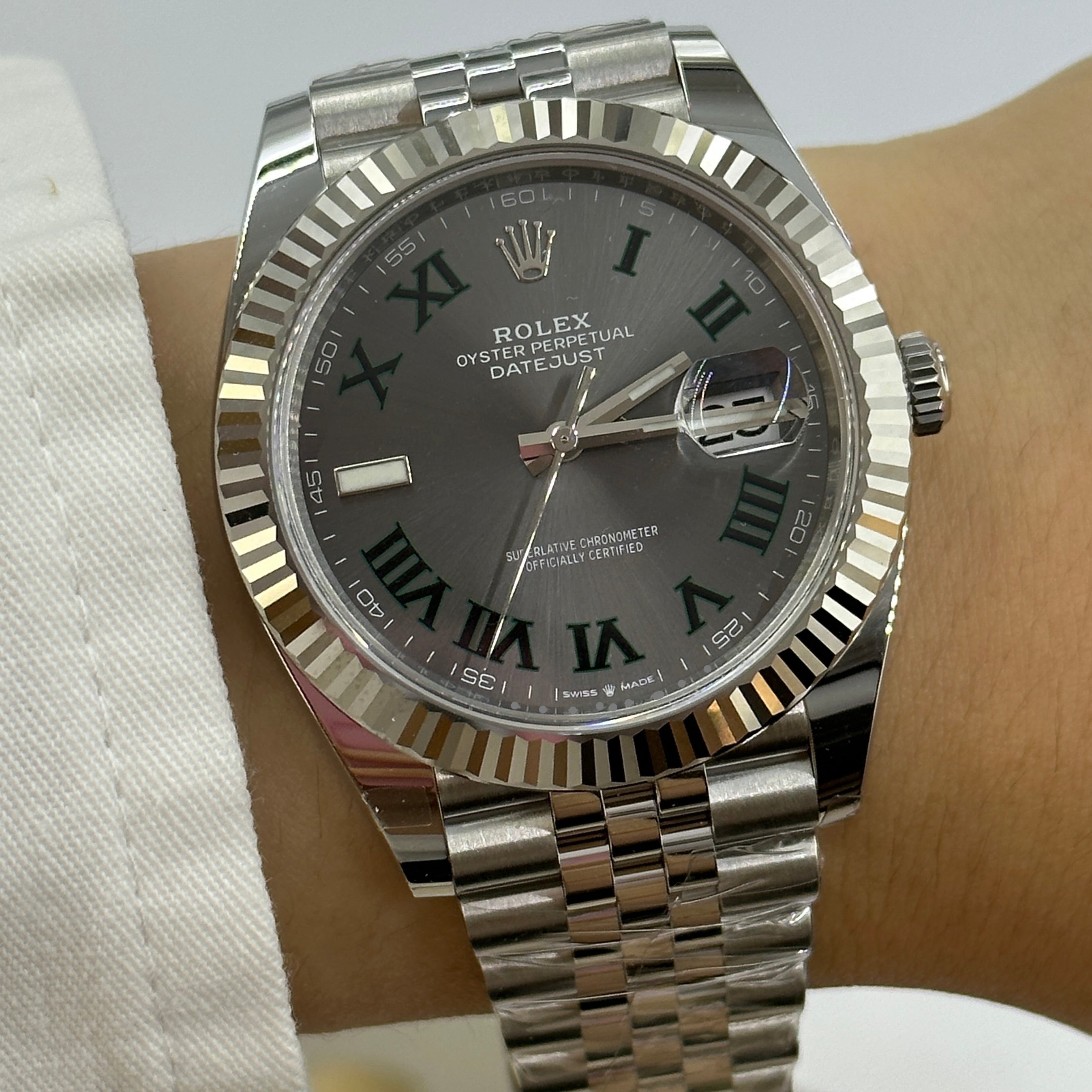 Rolex Datejust 41 126334 Wimbledon Jubilee 2024