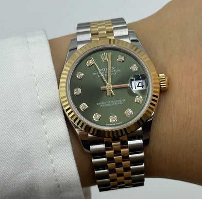 Rolex Datejust 31 278273G Grünes Jubiläum 2024