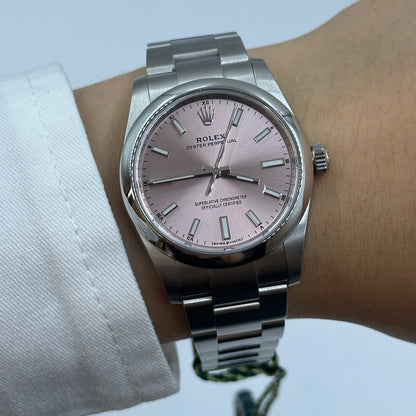 Rolex Oyster Perpetual 34 124200 Rosa 2025