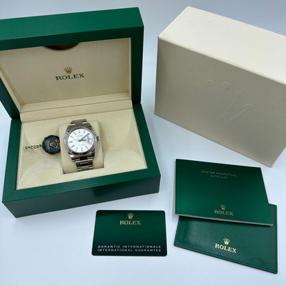 Rolex Datejust 41 126334 Silber Index Jubilee 2025