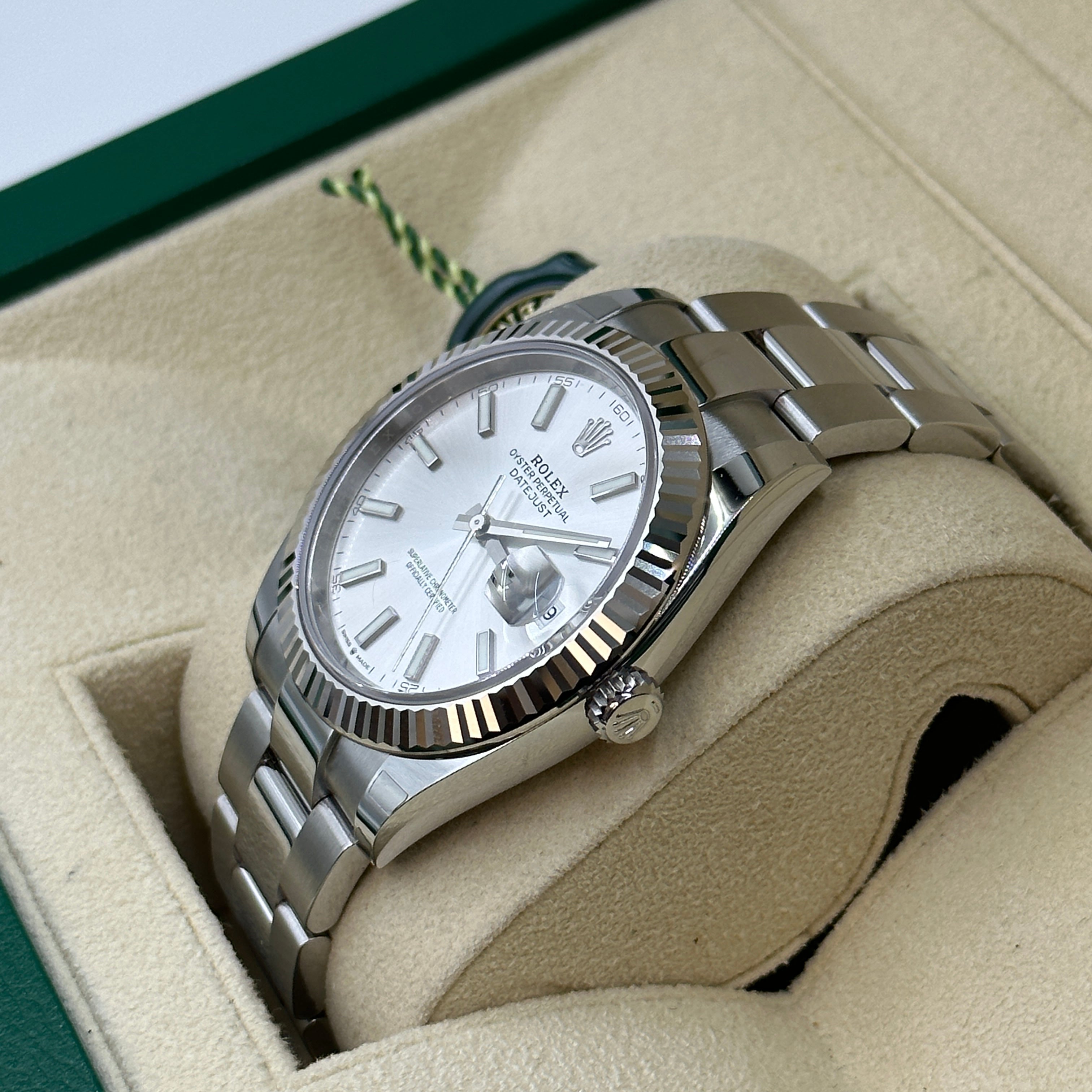 Rolex Datejust 41 126334 Silber Index Jubilee 2025
