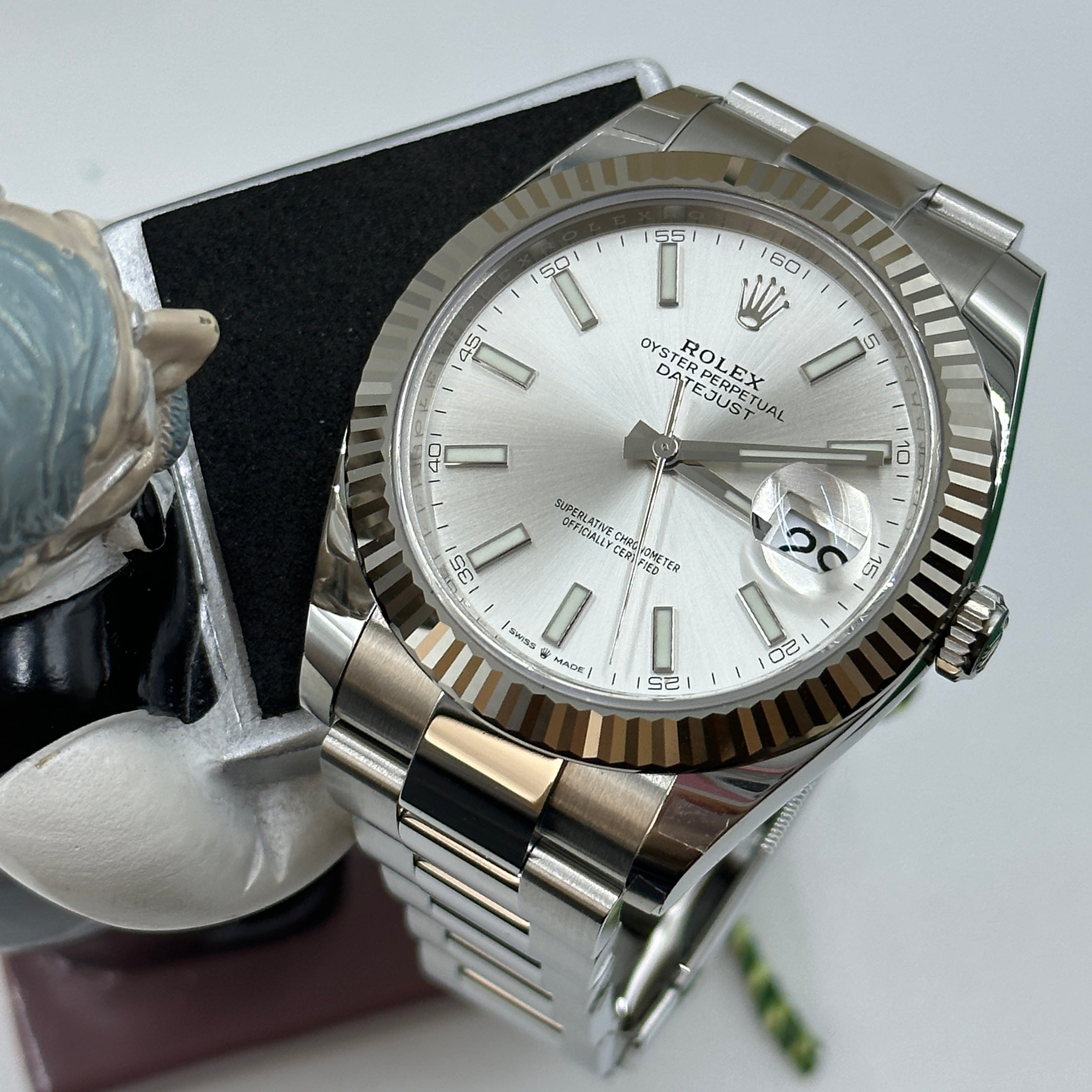 Rolex Datejust 41 126334 Silber Index Jubilee 2025