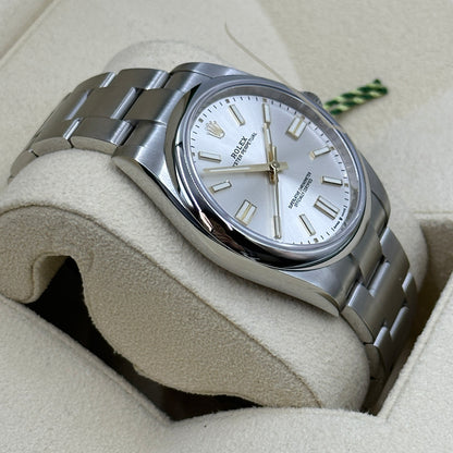 Rolex Oyster Perpetual 41 124300 Silber 2025