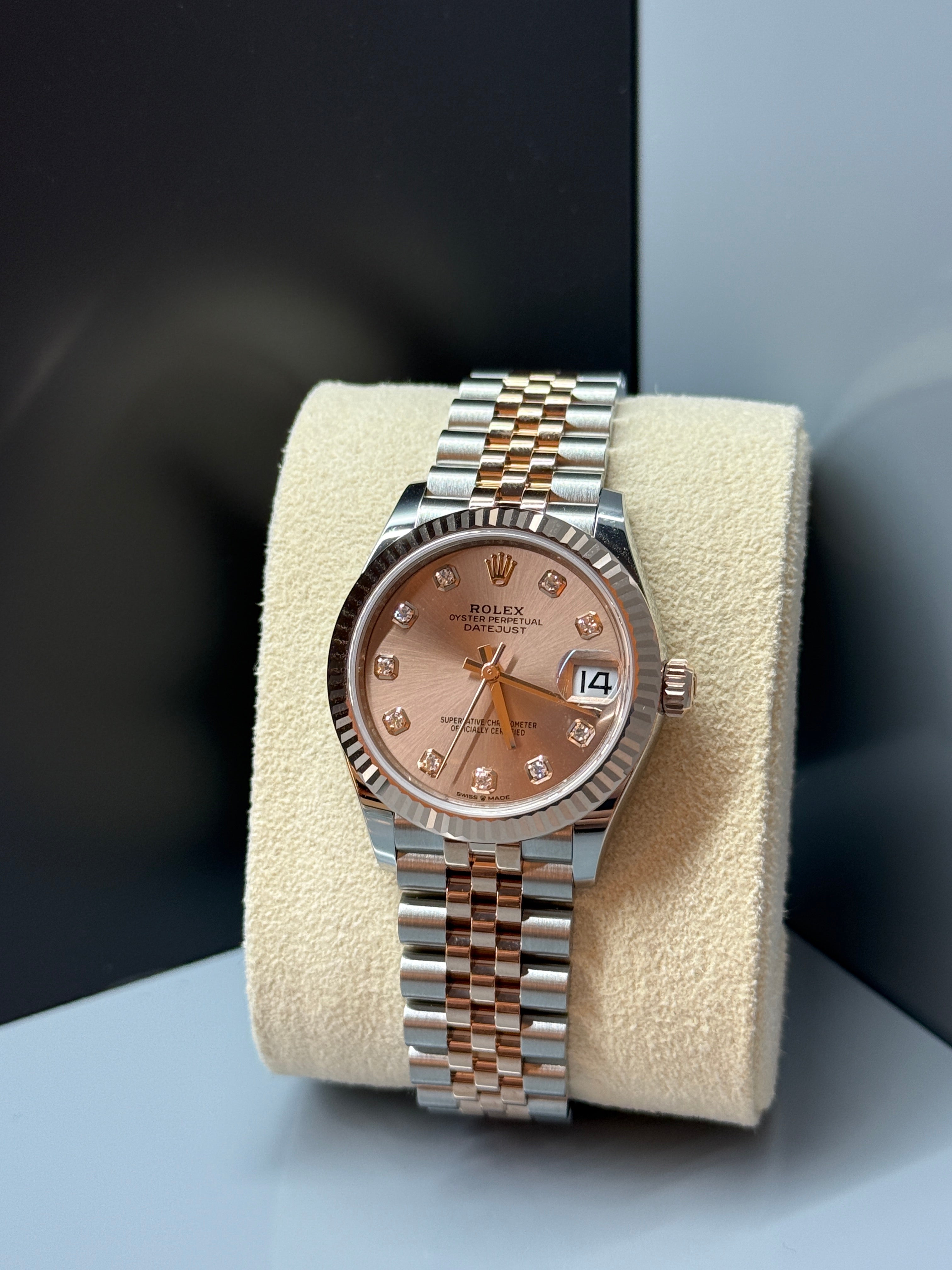 Rolex Datejust 31 278271G Rose Jubilee 2025