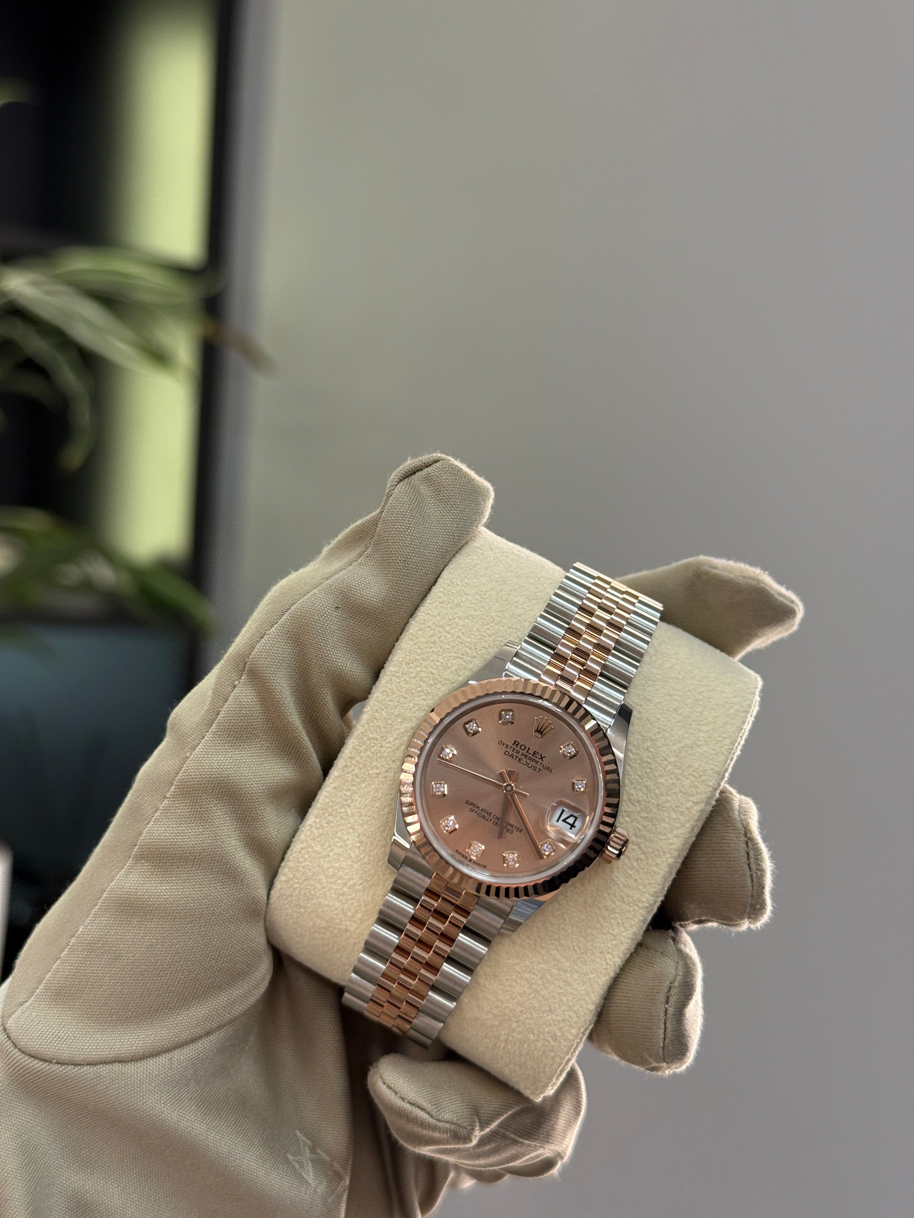 Rolex Datejust 31 278271G Rose Jubilee 2025