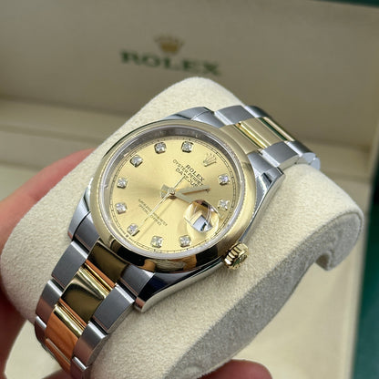 Rolex Datejust 36 126203G Champ Oyster 2024