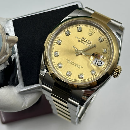 Rolex Datejust 36 126203G Champ Oyster 2024