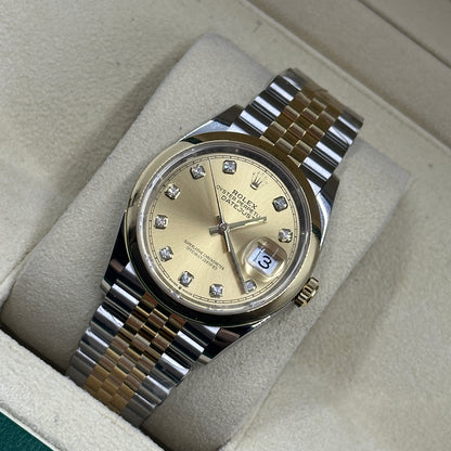 Rolex Datejust 36 126203G Champagne Jubilee 2025