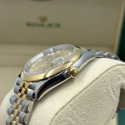 Rolex Datejust 36 126203G Champagne Jubilee 2025