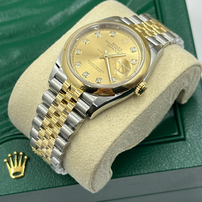 Rolex Datejust 36 126203G Champagne Jubilee 2025