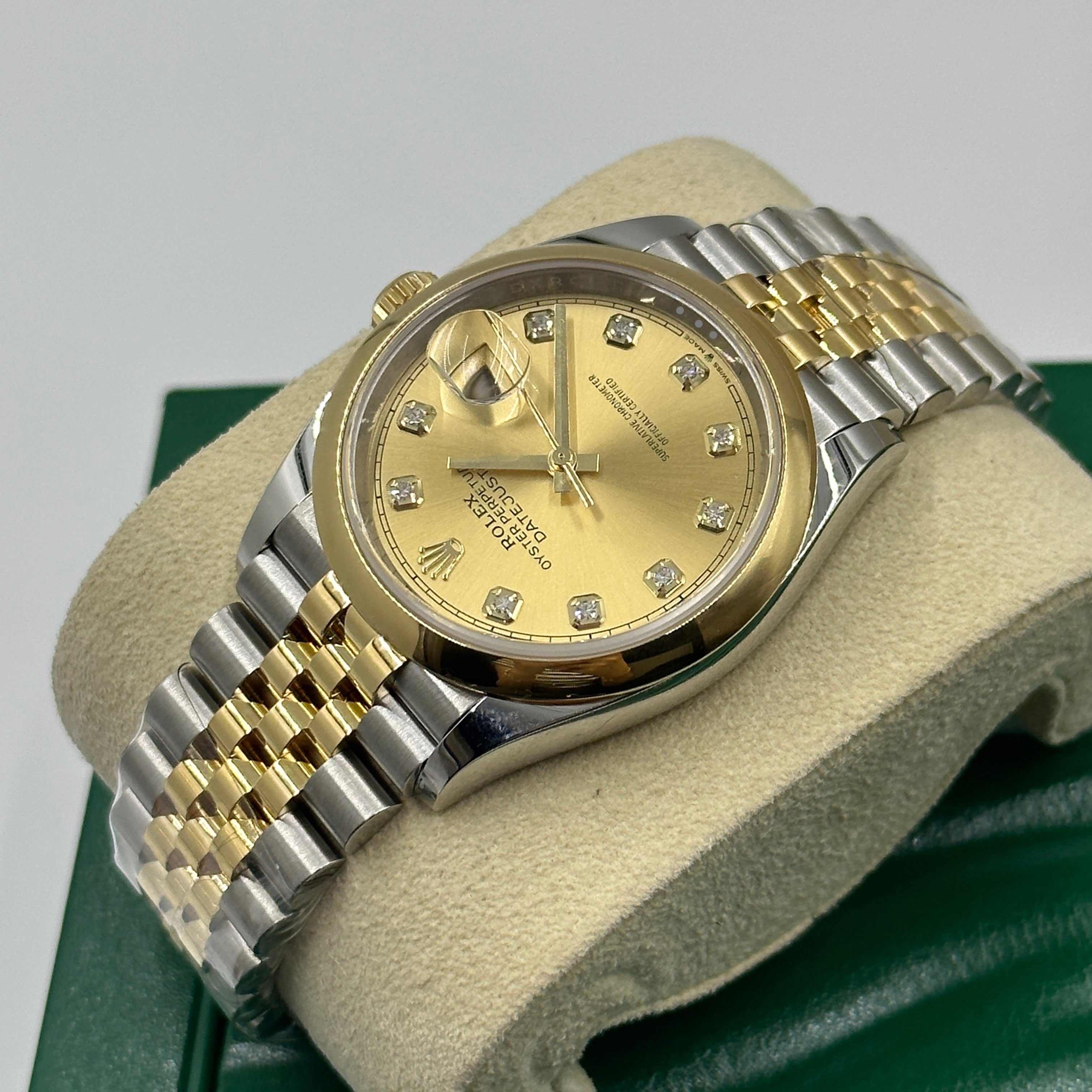 Rolex Datejust 36 126203G Champagne Jubilee 2025
