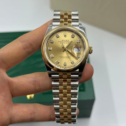 Rolex Datejust 36 126203G Champagne Jubilee 2025