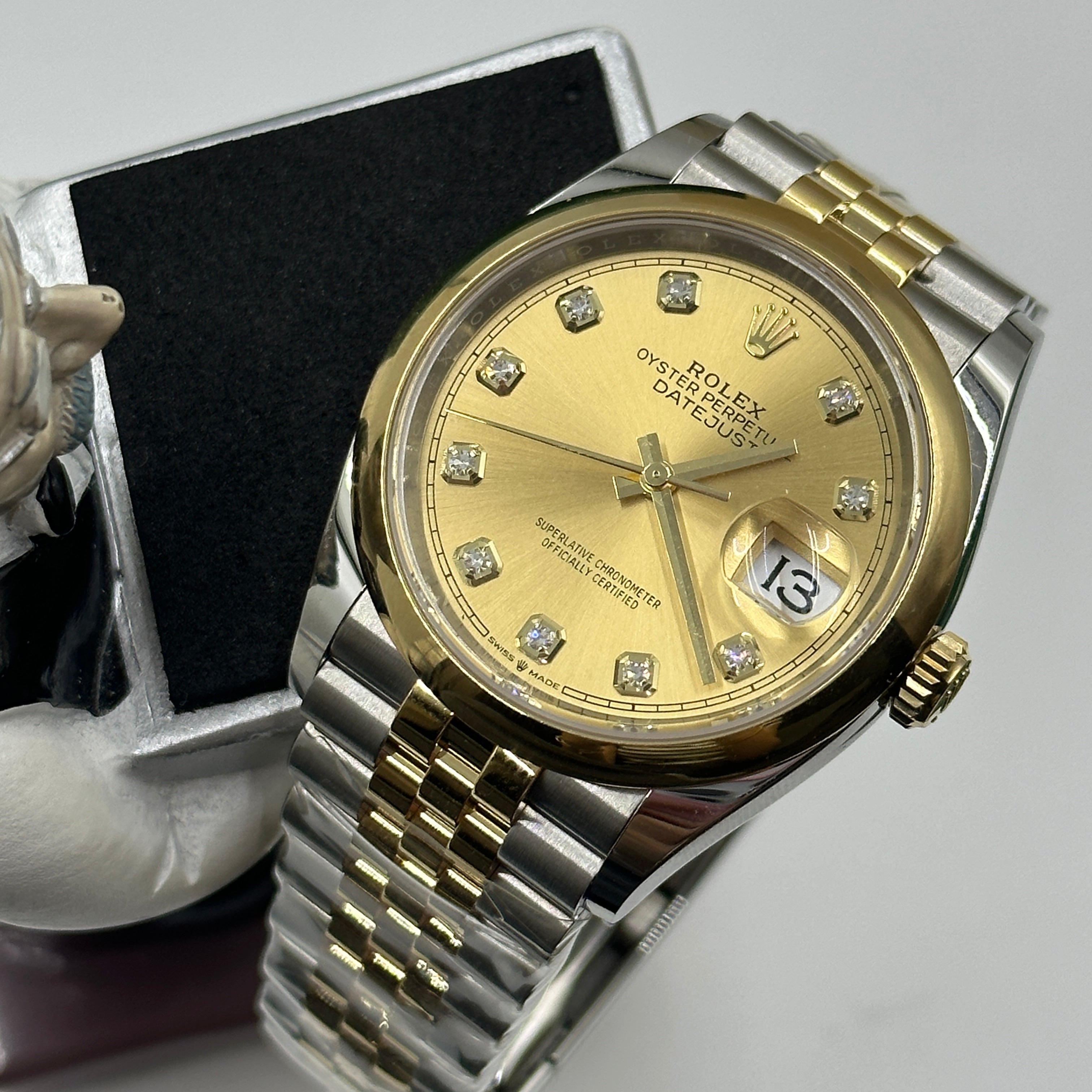 Rolex Datejust 36 126203G Champagne Jubilee 2025