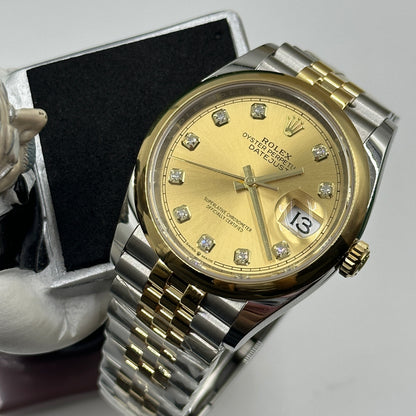 Rolex Datejust 36 126203G Champagne Jubilee 2025