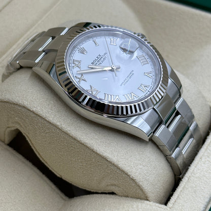 Rolex Datejust 41 126334 Weiße römische Auster 2025