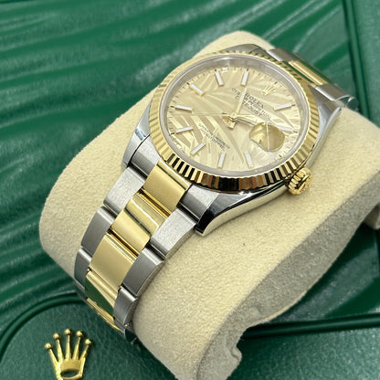 Rolex Datejust 36 126233 Champ Palm Oyster 2024