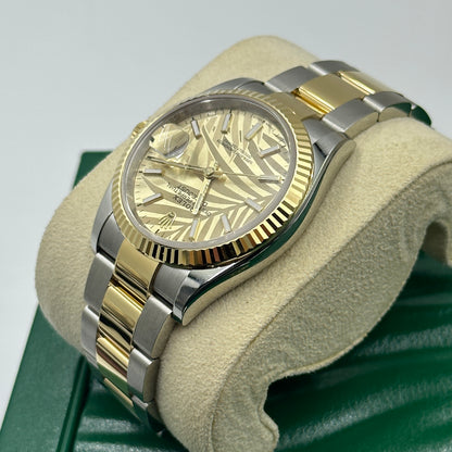 Rolex Datejust 36 126233 Champ Palm Oyster 2024
