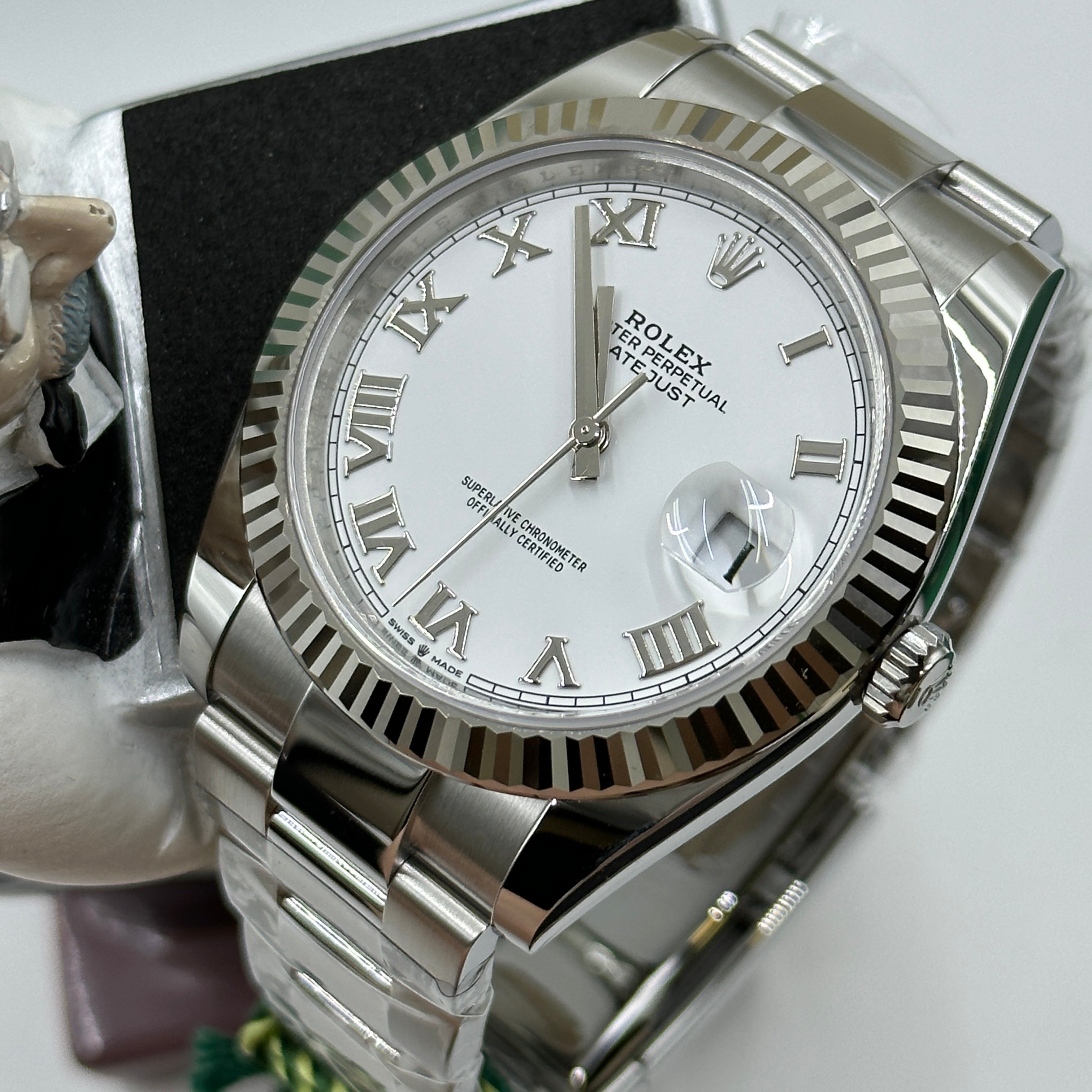 Rolex Datejust 41 126334 Weiße römische Auster 2025