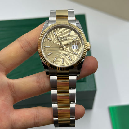 Rolex Datejust 36 126233 Champ Palm Oyster 2024