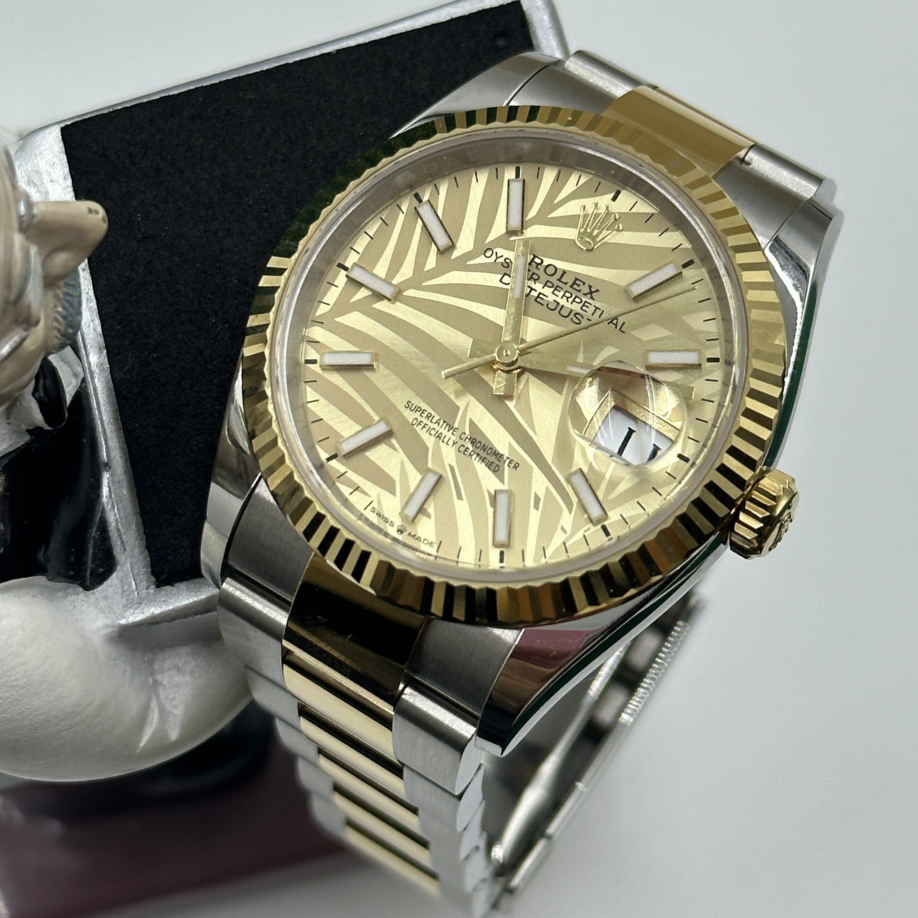 Rolex Datejust 36 126233 Champ Palm Oyster 2024