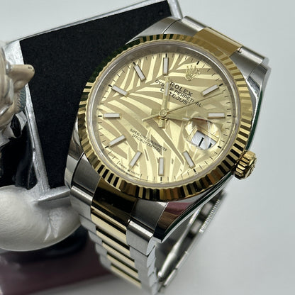 Rolex Datejust 36 126233 Champ Palm Oyster 2024