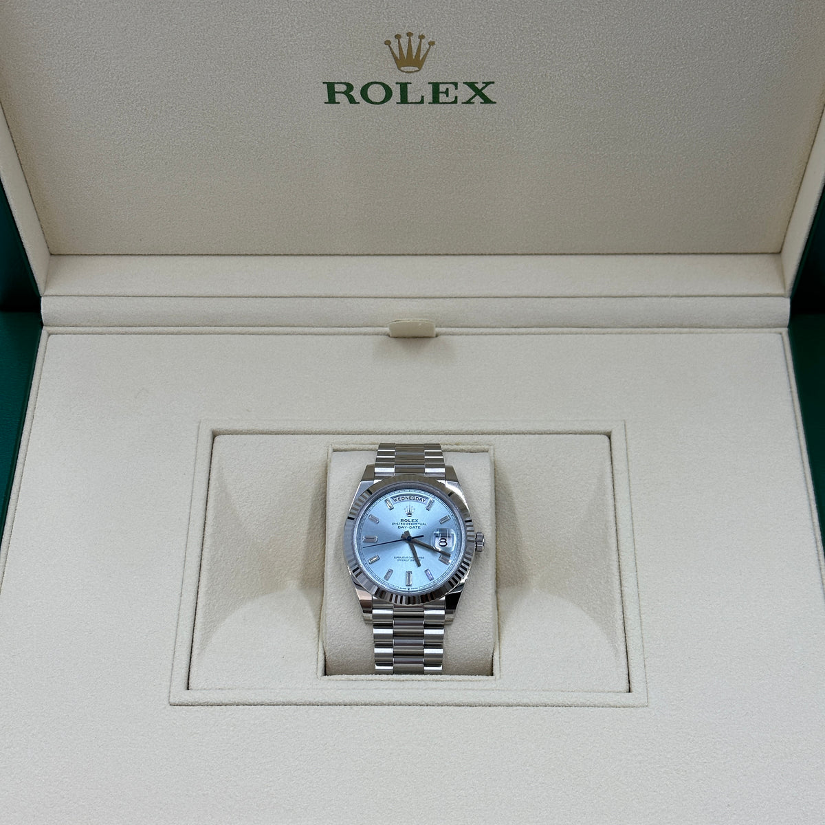 Rolex Day-Date 40MM 228236A Ice Blue 2025