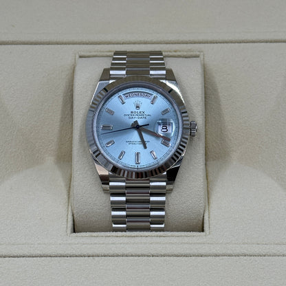Rolex Day-Date 40MM 228236A Ice Blue 2025