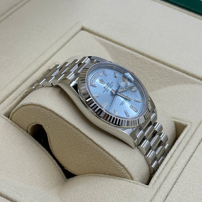 Rolex Day-Date 40MM 228236A Ice Blue 2025
