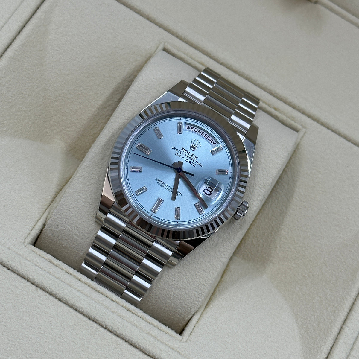 Rolex Day-Date 40MM 228236A Ice Blue 2026