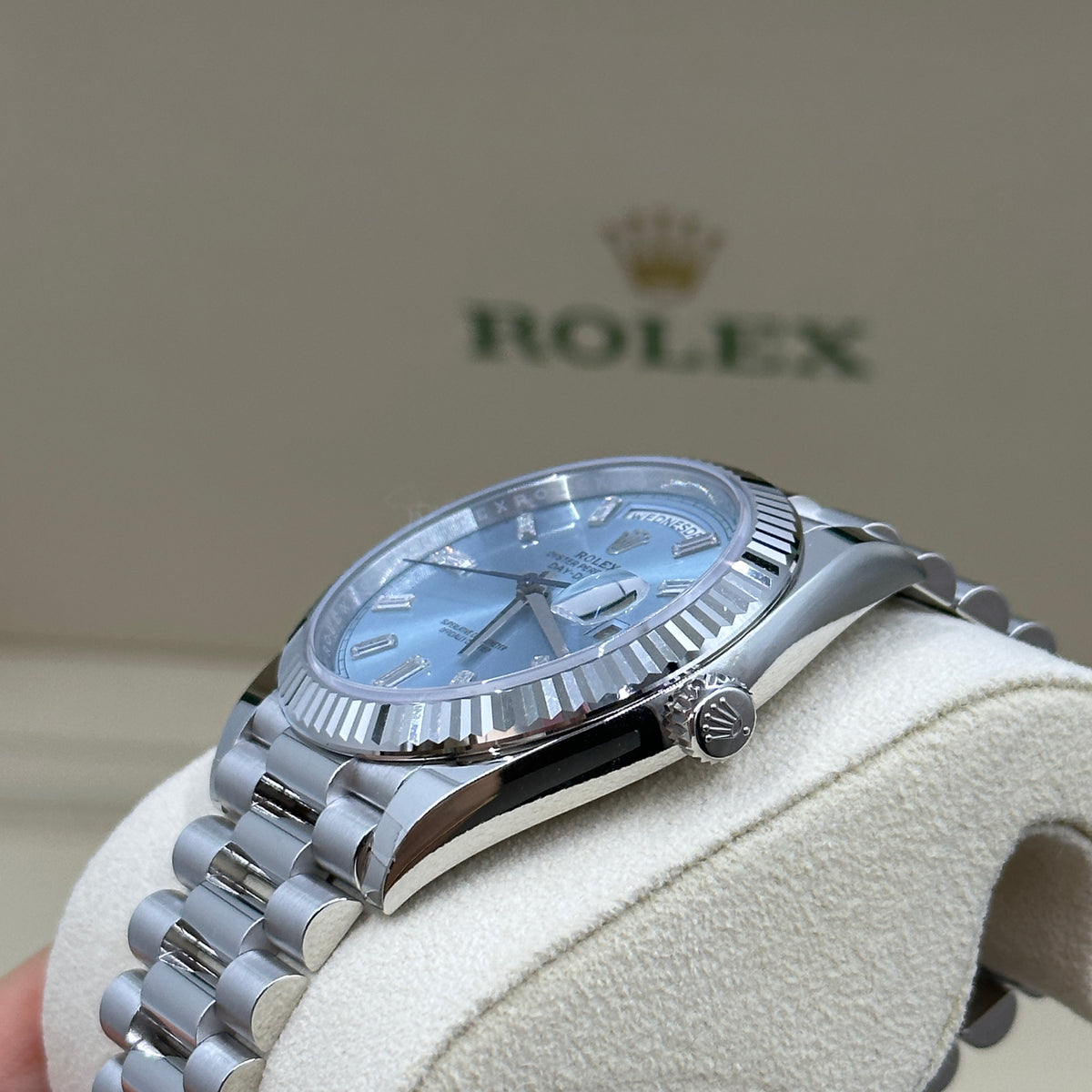 Rolex Day-Date 40MM 228236A Ice Blue 2025