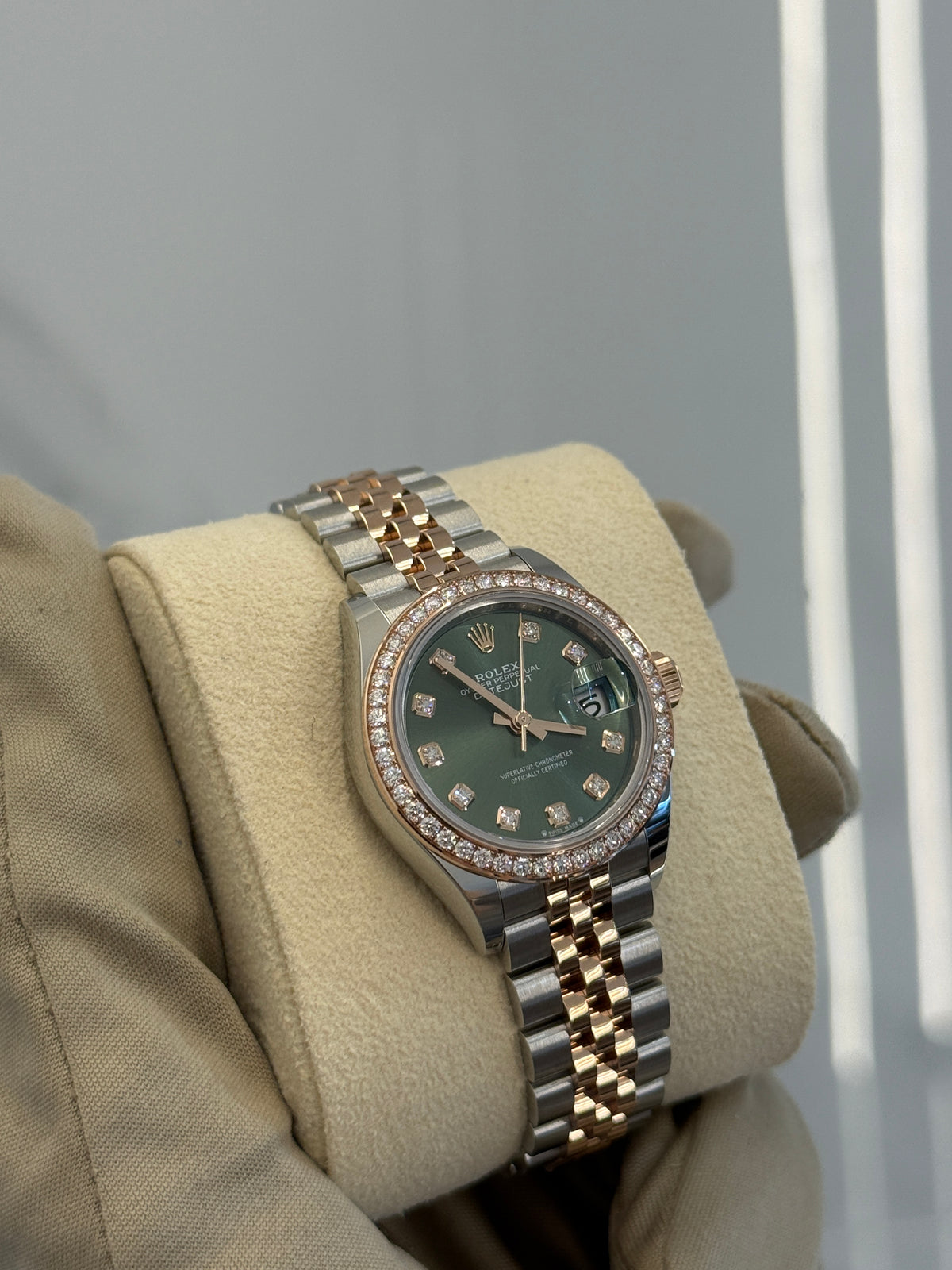 Rolex Lady-Datejust m279381RBR-0007 GREEN JUB 2026