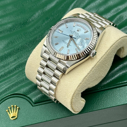 Rolex Day-Date 40MM 228236A Ice Blue 2025