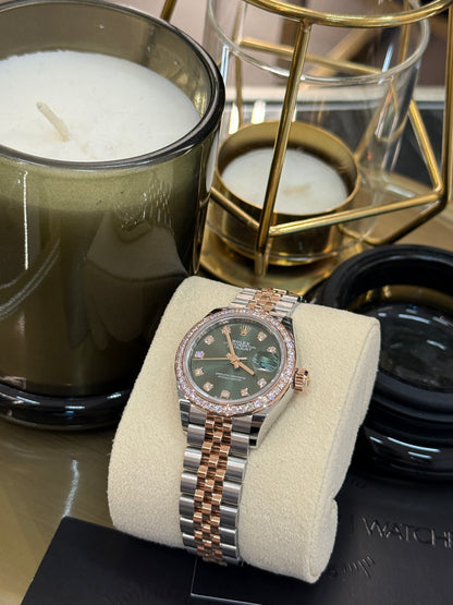 Rolex Lady-Datejust m279381RBR-0007 GREEN JUB 2026