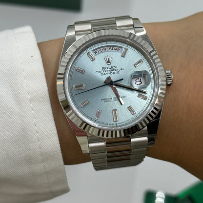 Rolex Day-Date 40MM 228236A Ice Blue 2025
