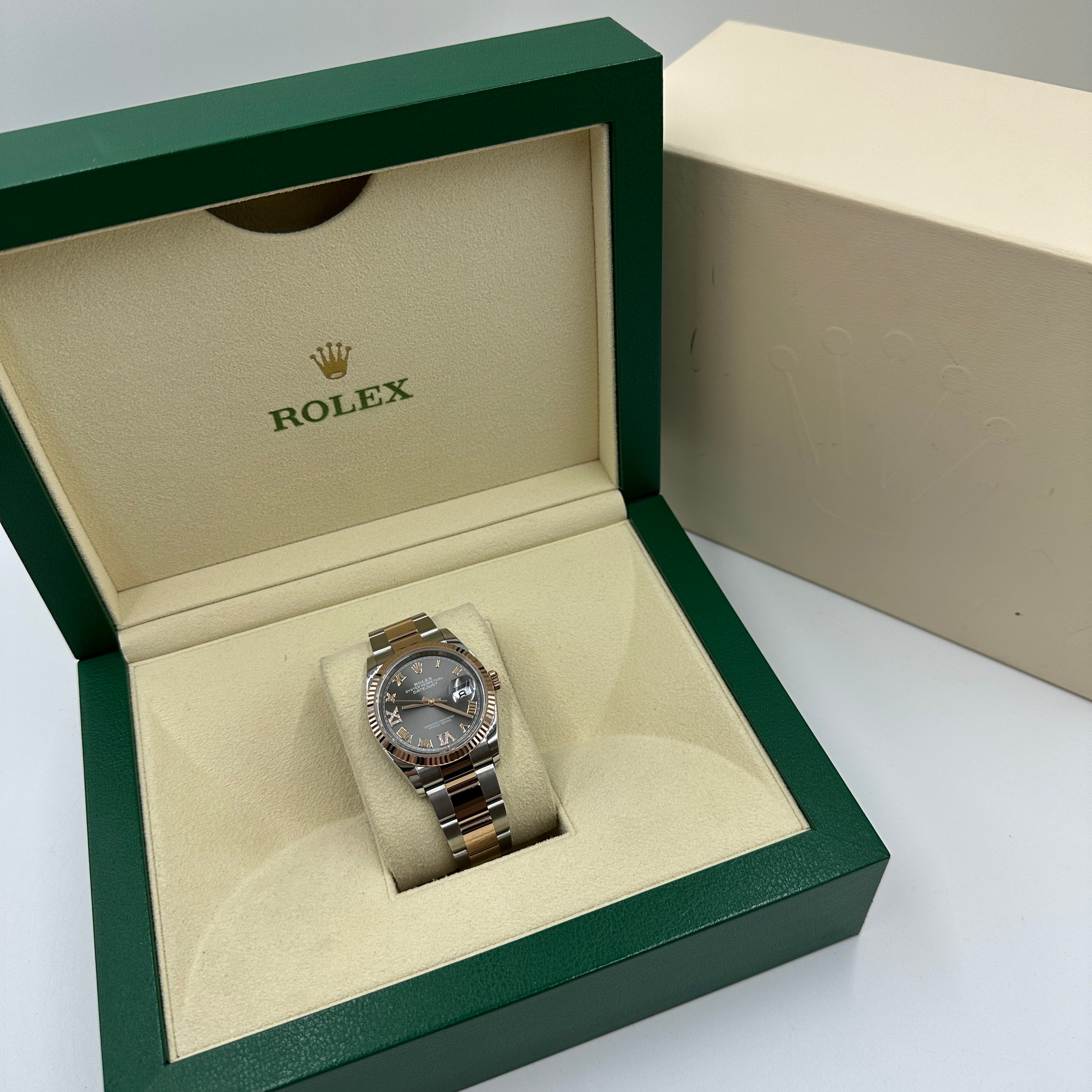 Rolex Datejust 36 126231 Grau VIIX Römisches Jubiläum 2025