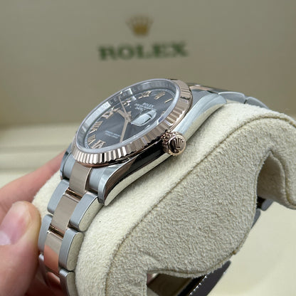 Rolex Datejust 36 126231 Grau VIIX Römisches Jubiläum 2025