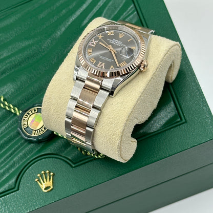 Rolex Datejust 36 126231 Grau VIIX Römisches Jubiläum 2025