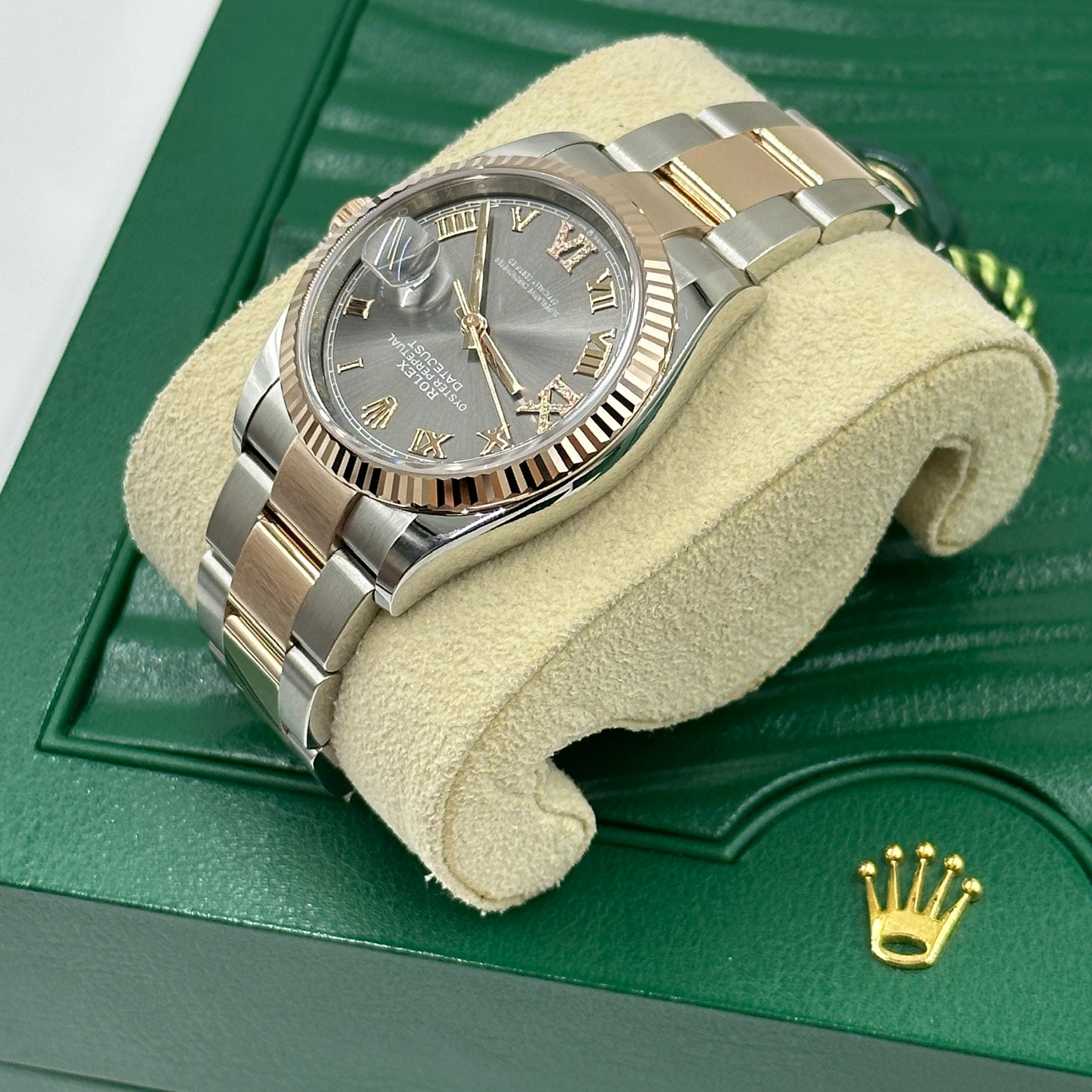 Rolex Datejust 36 126231 Grau VIIX Römisches Jubiläum 2025