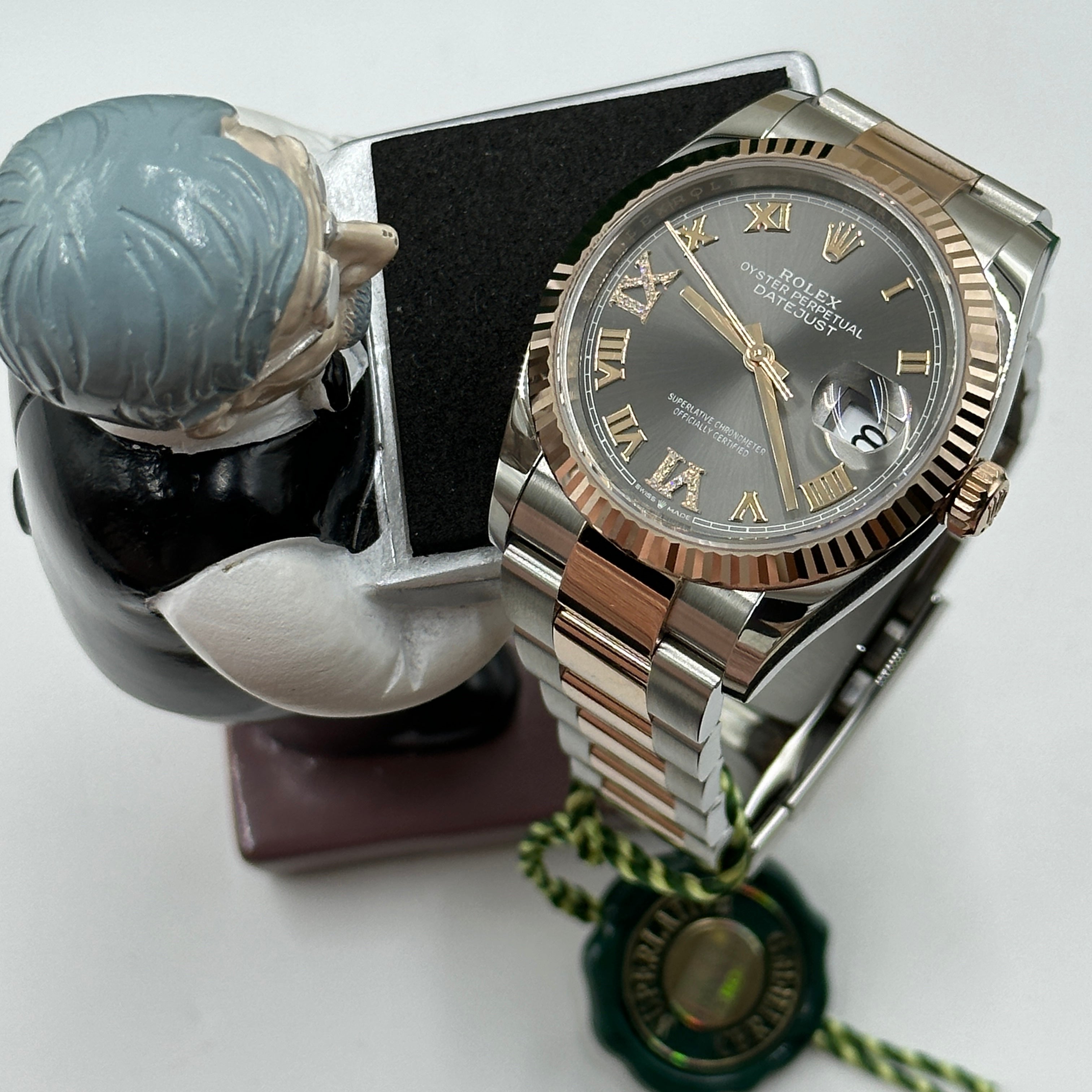 Rolex Datejust 36 126231 Grau VIIX Römisches Jubiläum 2025