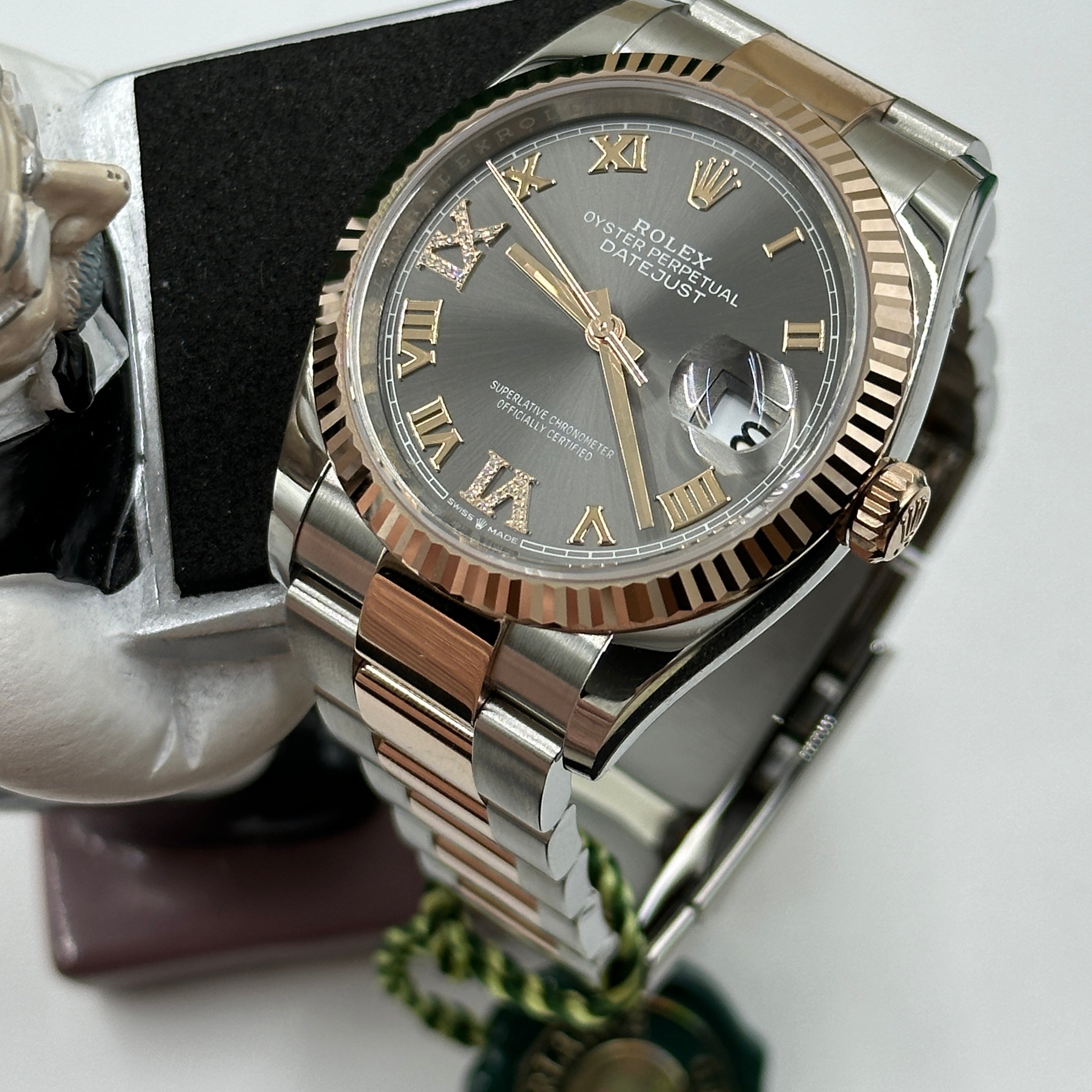 Rolex Datejust 36 126231 Grau VIIX Römisches Jubiläum 2025