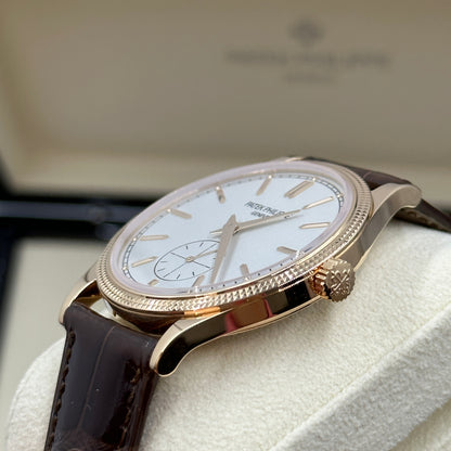 Patek Philippe Calatrava 6119R-001 Roségold 39 mm Clous-de-Paris