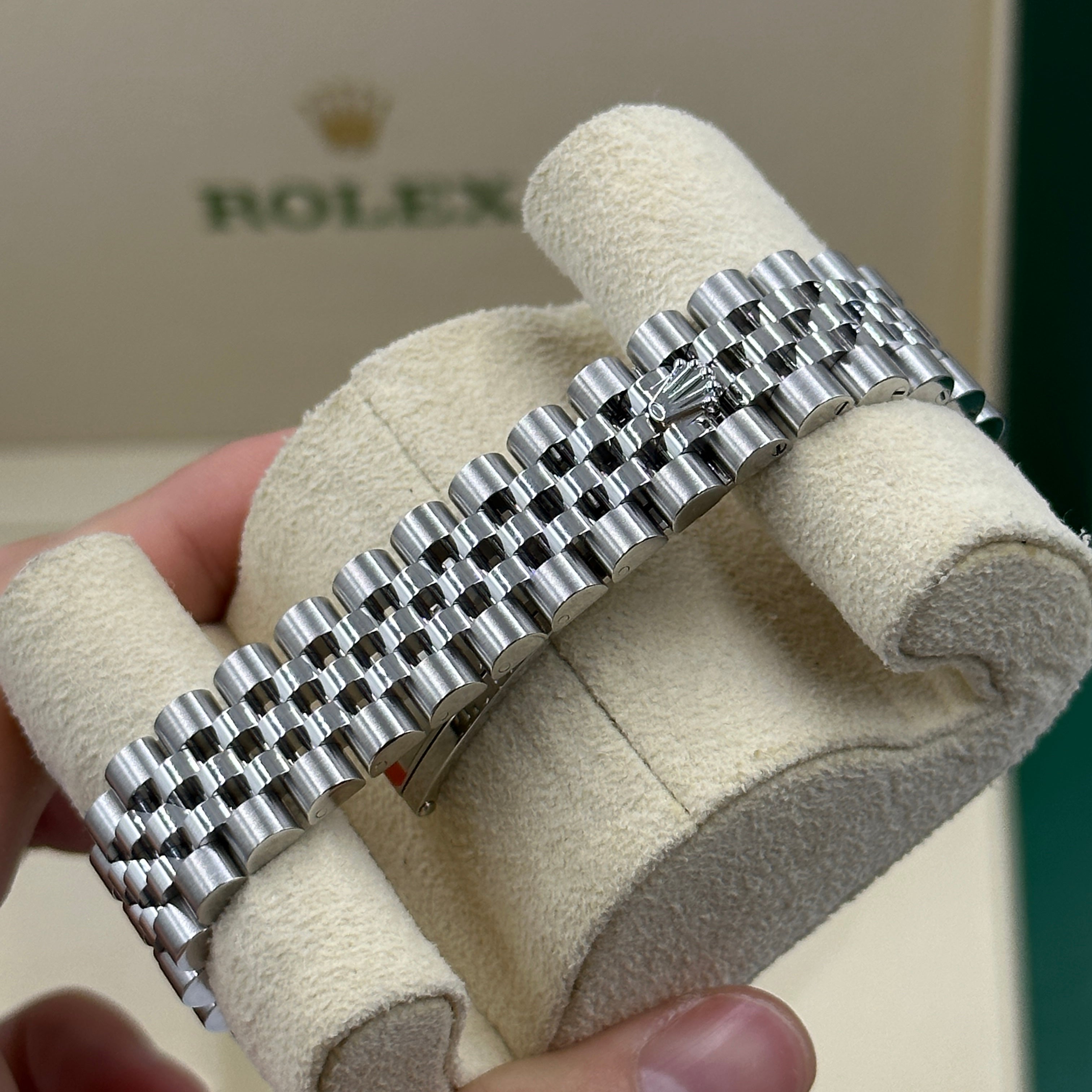 ROLEX Datejust 31MM 278274 GREEN INDEX JUB