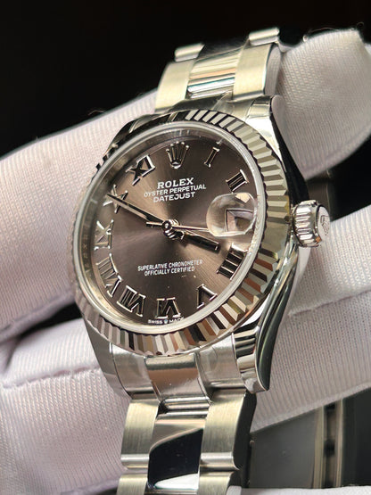 Rolex Datejust 31 278274 Dunkelgrau Roman Oyster 2025