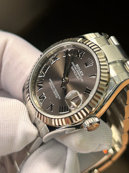 Rolex Datejust 31 278274 Dunkelgrau Roman Oyster 2025