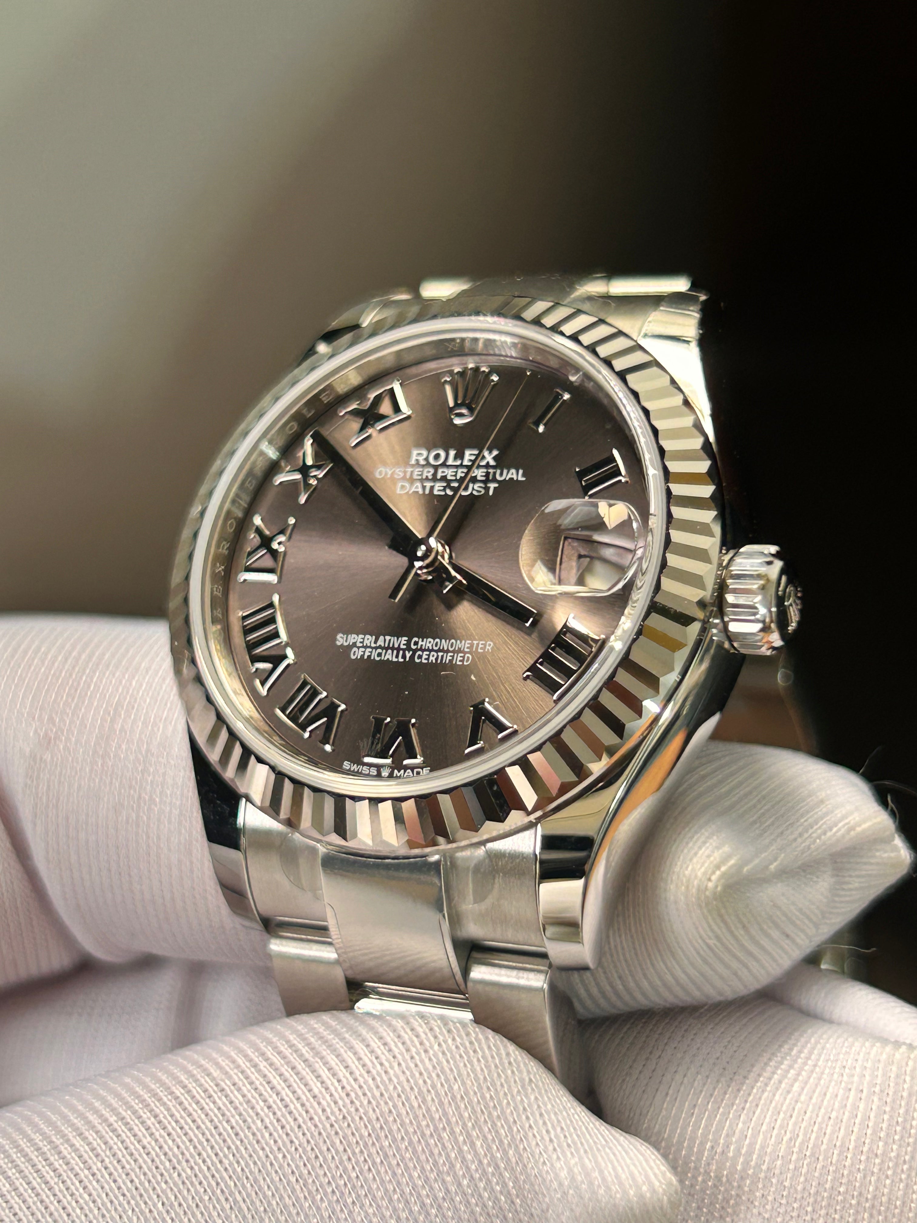 Rolex Datejust 31 278274 Dunkelgrau Roman Oyster 2025