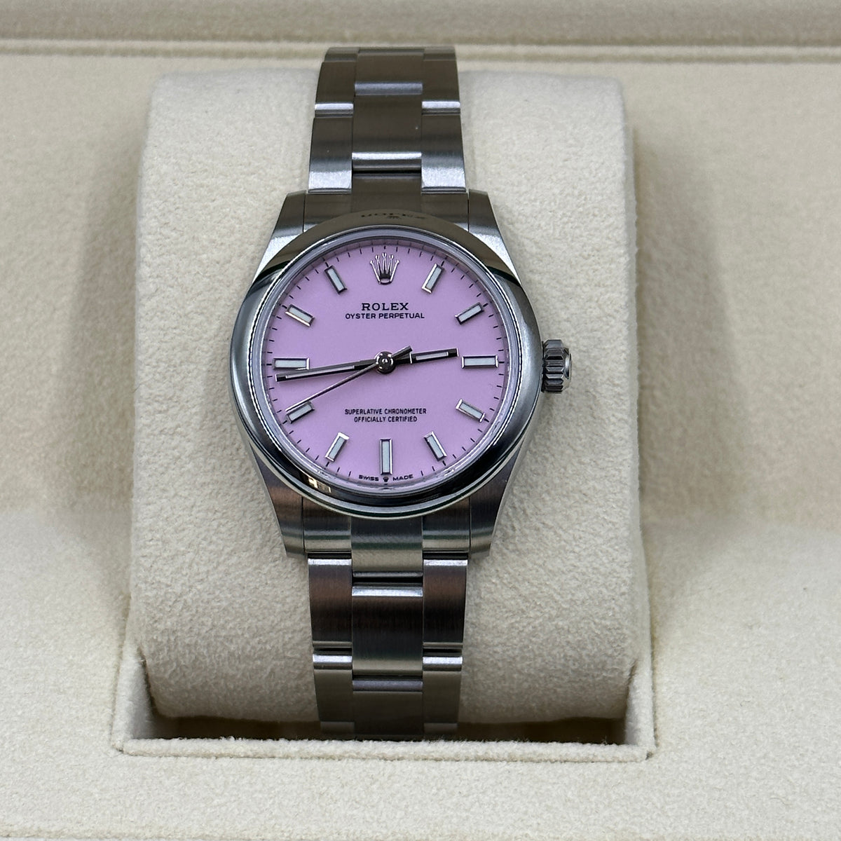 Rolex Oyster Perpetual 31 277200 Candy /Pink Index Oyster 2025