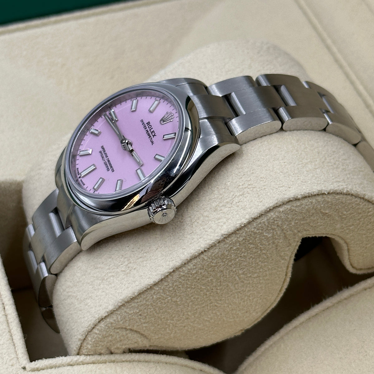 Rolex Oyster Perpetual 31 277200 Candy /Pink Index Oyster 2025