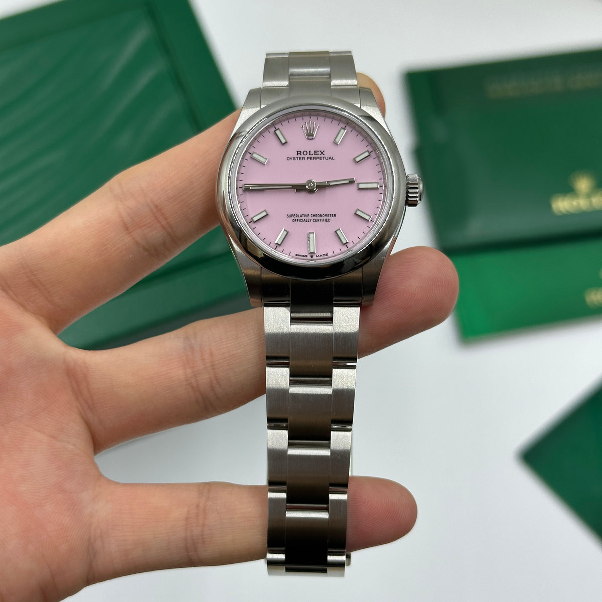 Rolex Oyster Perpetual 31 277200 Candy /Pink Index Oyster 2025
